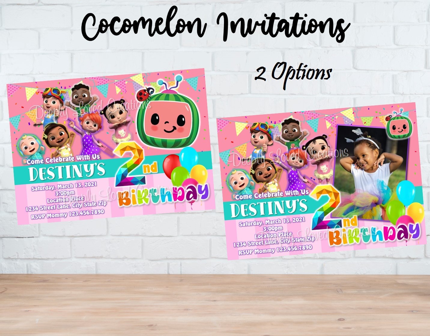 Cocomelon Birthday Party Invitation Cocomelon Party Cocomelon Porn